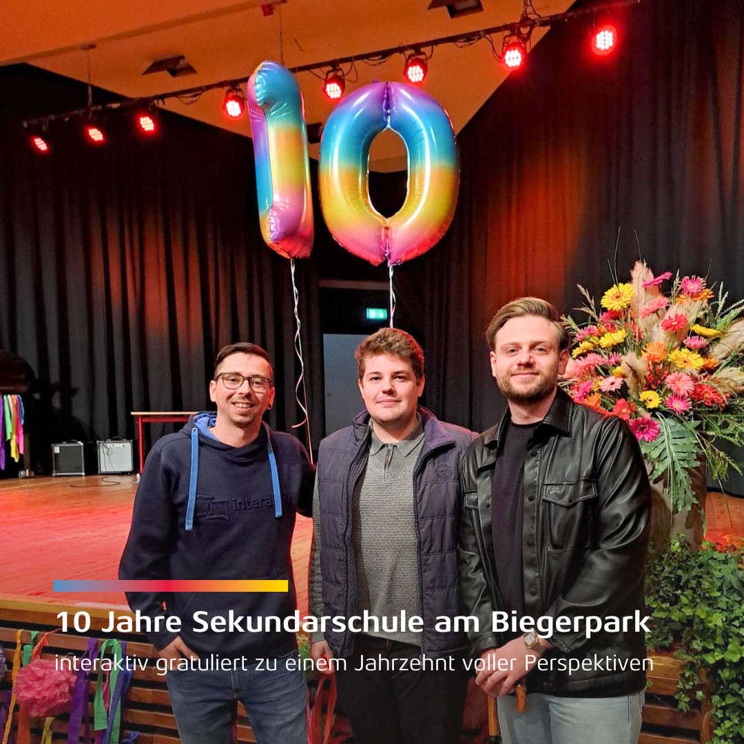 Mehr über den Artikel erfahren 10 Jahre Sekundarschule am Biegerpark: Ein Jahrzehnt voller Perspektiven