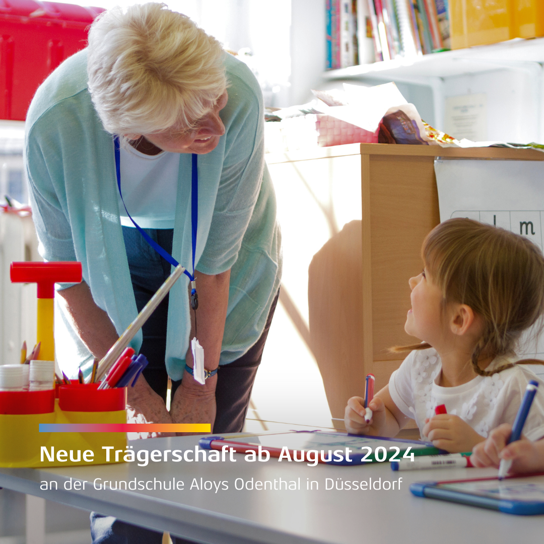 Mehr über den Artikel erfahren interaktiv übernimmt Trägerschaft an der Grundschule Aloys Odenthal in Düsseldorf ab August 2024 